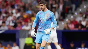 تقارير تكشف توقيت عودة كورتوا إلى المشاركة مع ريال مدريد